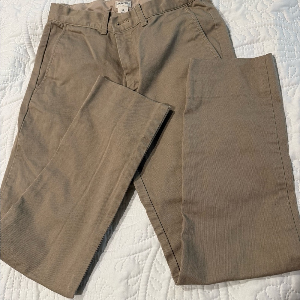 Crewcuts Boys Khaki Chinos